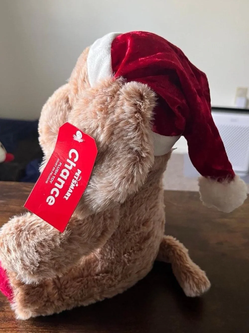 Chance the dog 2025 Petsmart Brown Dog Toy w-Soft Squeaky plush